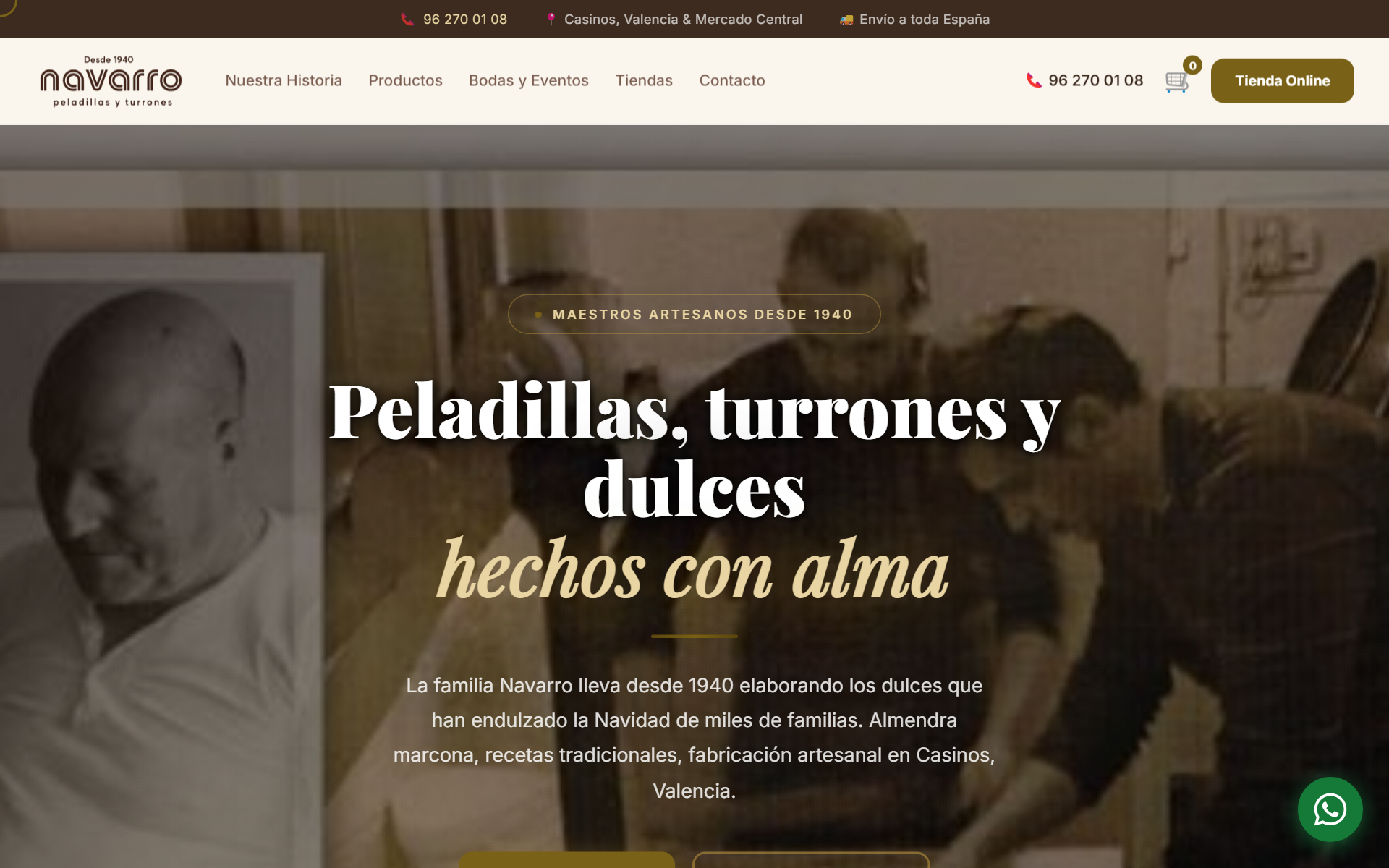 Peladillas y Turrones